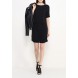 Платье METAL TRIM SLEEVE DRESS LOST INK модель LO019EWGIT26