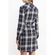 Платье BRUSHED CHECK SHIRT DRESS LOST INK модель LO019EWNIS33