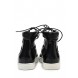 Кроссовки STARRY LACE UP CUT OUT HI TOP - BLACK LOST INK модель LO019AWGIS97 купить cо скидкой